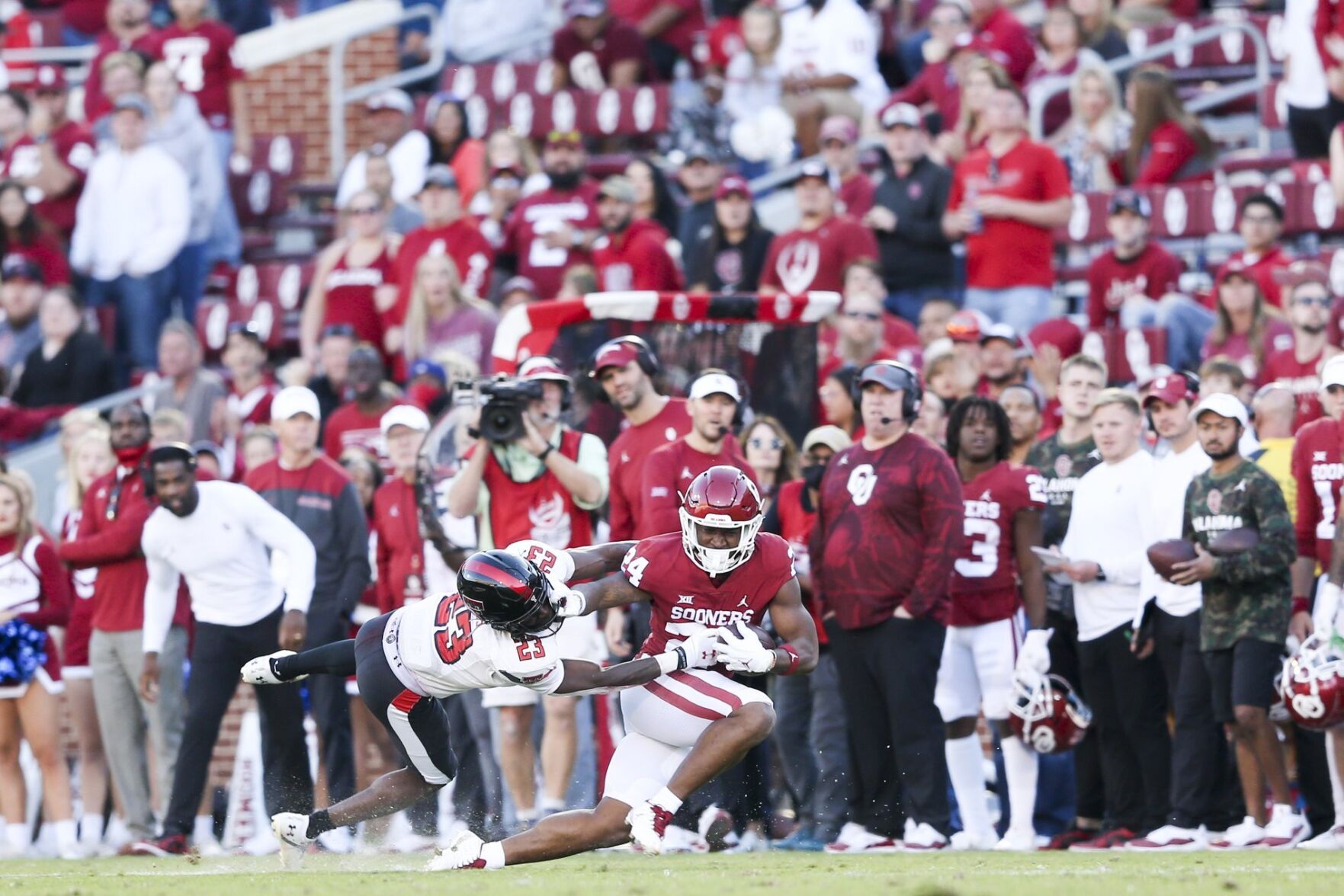 Oklahoma vs Texas Tech